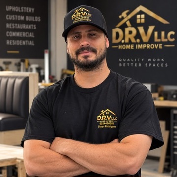 Dennys Rodriguez in the D.R.V workshop